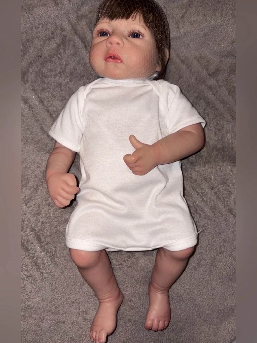 Hoomai Reborn Baby Girl Unknown But She’s Super Cute! 18” Long